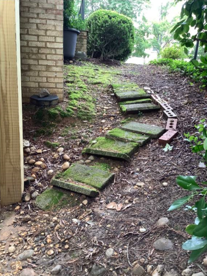 Before: Stone steps — Golden Master project
