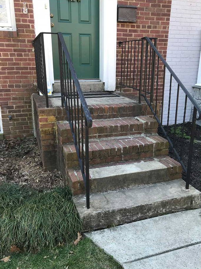 Before: Front steps — Golden Master project