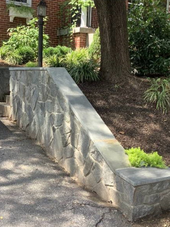 After: Retaining wall — Golden Master project