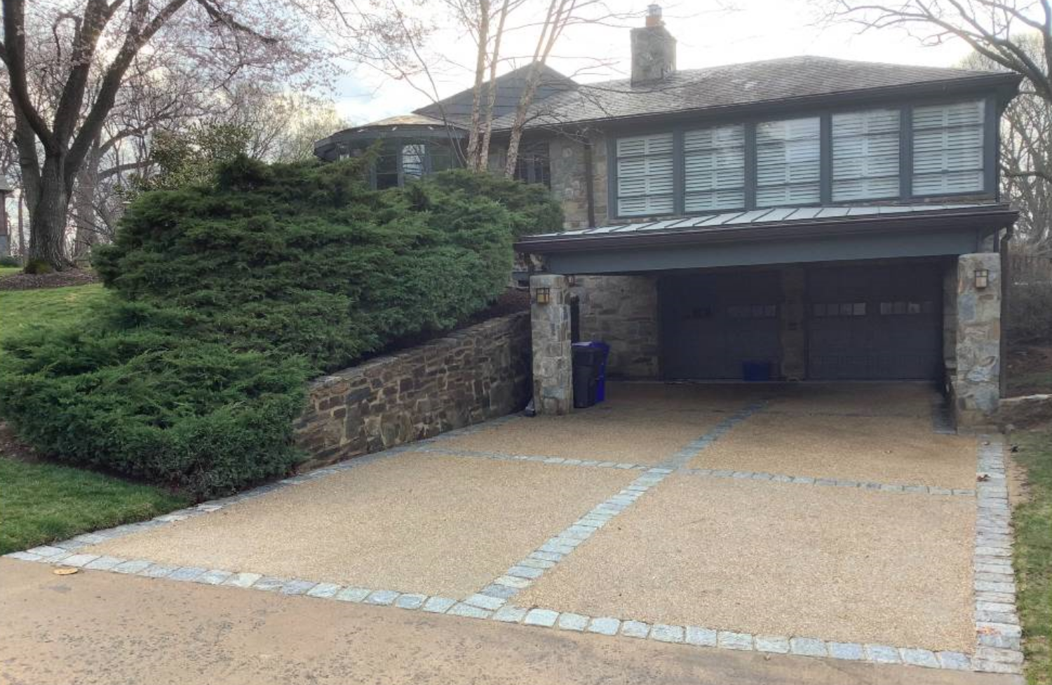 After: Restored exposed driveway — Golden Master project