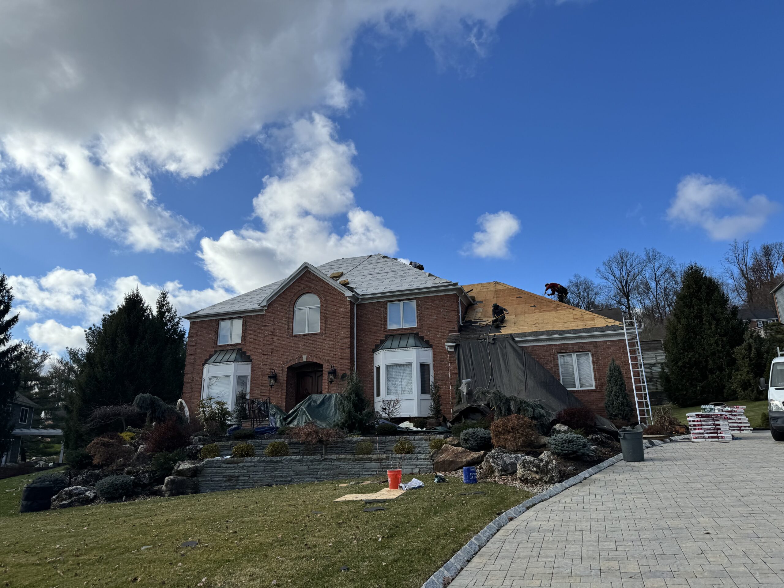 Before: Roof installation · 02 — Golden Master project