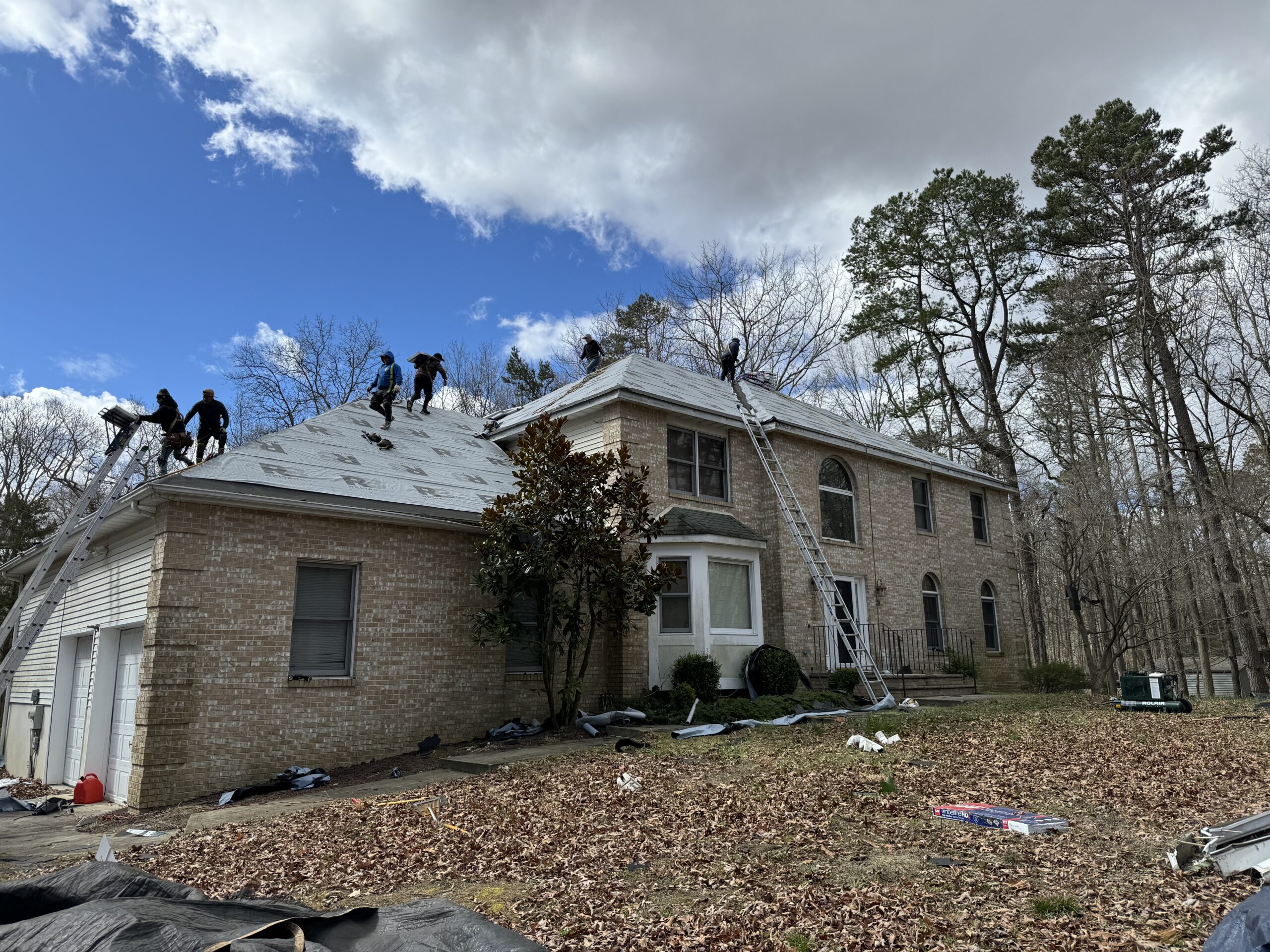 Before: Roof installation · 06 — Golden Master project