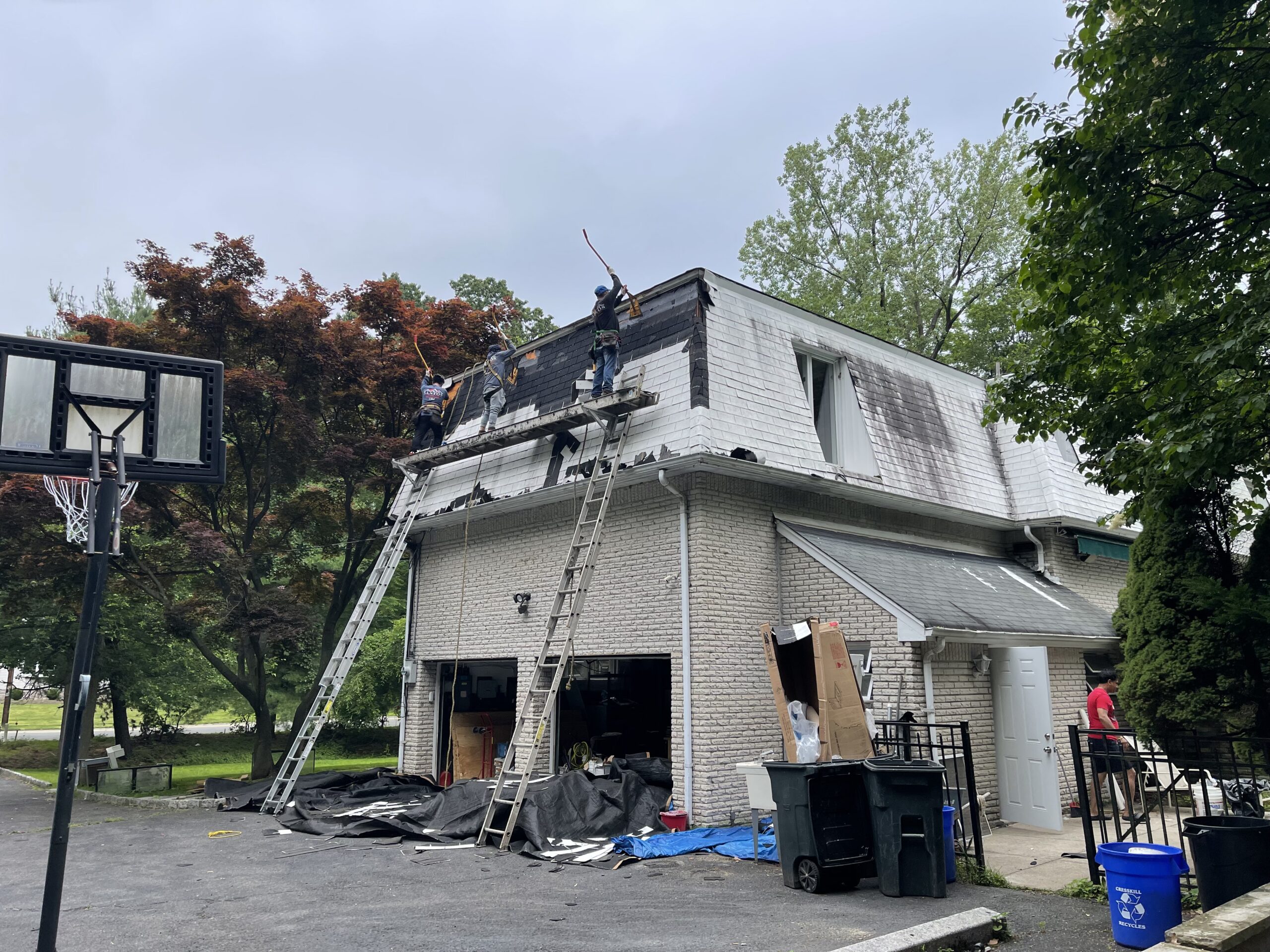 Before: Roof installation · 07 — Golden Master project