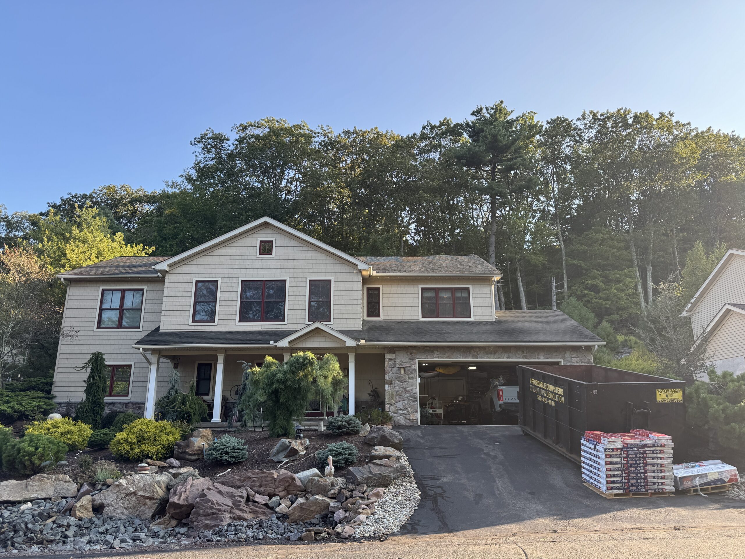 Before: Roof installation · 01 — Golden Master project